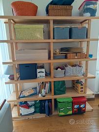 Libreria a giorno Ikea betulla
