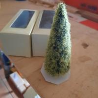 Access. scenogr. plastico : coppia alberi