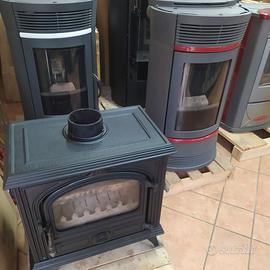 Stufa a pellet - legna