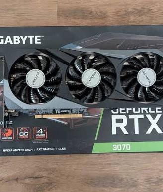 RTX 3070 GIGABYTE GAMING OC
