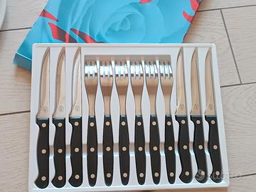 Set posate Bistecca AMC originale 12 pezzi