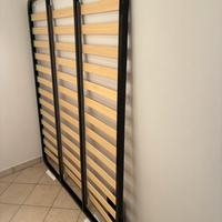 Rete a doghe + materasso matrimoniale