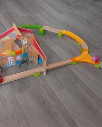 Pista macchinine Kullerbü legno