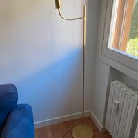 LAMPADA A STELO IN OTTONE