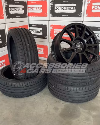 Set estivo 17" ABARTH Excalibur + Gomme Nankang