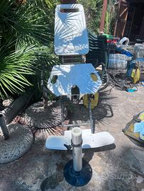 Sedia da combattimento per pesca al tonno