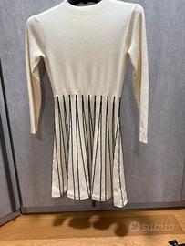 Vestito bianco e nero da donna TU