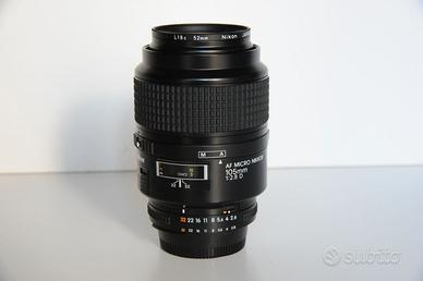 Obiettivo Nikon AF Micro-Nikkor 105 mm F/2,8 D