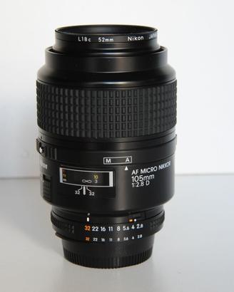 Obiettivo Nikon AF Micro-Nikkor 105 mm F/2,8 D