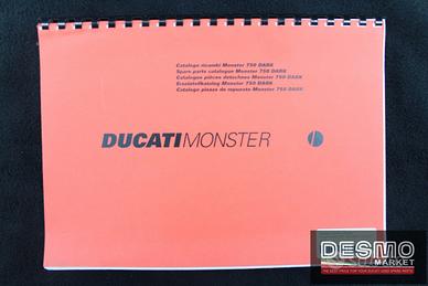 catalogo ricambi ufficiale Ducati MONSTER 750 DARK