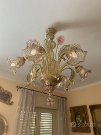 Lampadario di murano