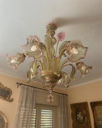 Lampadario di murano