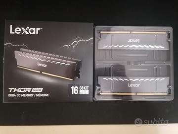 RAM LEXAR THOR KIT 16GB(2X8)  DDR4 3200MHZ OC