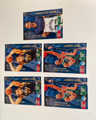 Lotto 5 Carte NBA Utah Jazz