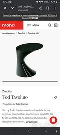 Tavolino Tod by Zanotta