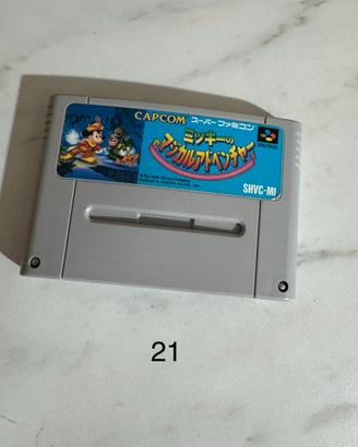 Mickey Magical Adventure Super Famicom SNES