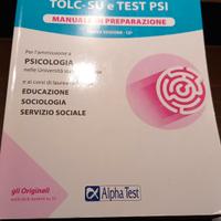 3 libri x preparare TOLC - TEST PSICOLOGIA