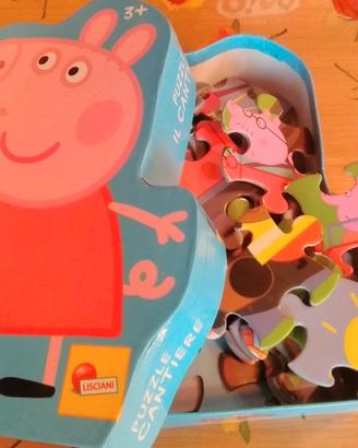 2 puzzle giganti, Peppa Pig e Bing