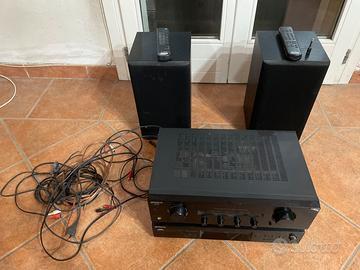 Stereo Sony, lettore CD Sony, casse Cerwin Vega