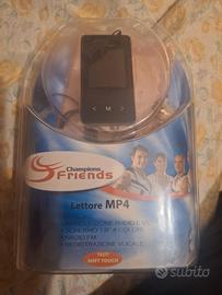 Lettore mp4 completo di tutto ancora nella scatola