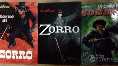 Zorro. LIbri vintage Mondadori-Disney 1972