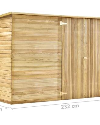 Capanno giardino/ casetta legno