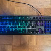 Tastiera Gaming RGB EZONTEQ
