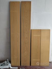 2 + 2 Mensole per arredo (200 e 120 cm; prof. 29)