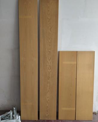 2 + 2 Mensole per arredo (200 e 120 cm; prof. 29)