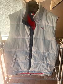 Gilet bomber smanicato tommy hilfiger giubbotto