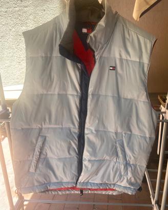Gilet bomber smanicato tommy hilfiger giubbotto