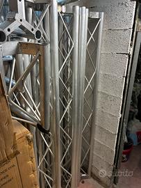 Traliccio triangolare in alluminio