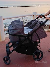 Trio passeggino gemellare Peg perego book for two