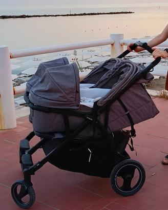 Trio passeggino gemellare Peg perego book for two