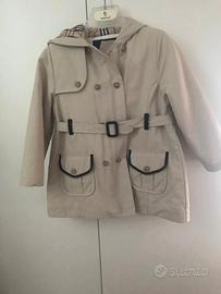 Cappotto bambina Burberry
