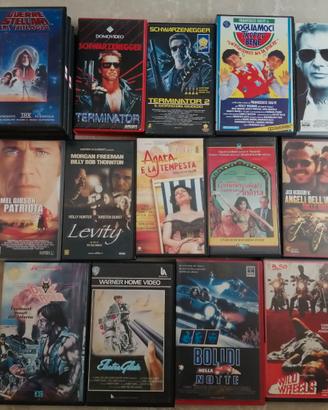 Vhs film anni '80' 90