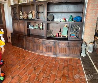 Maestosa libreria vetrina 1900 Old Charme