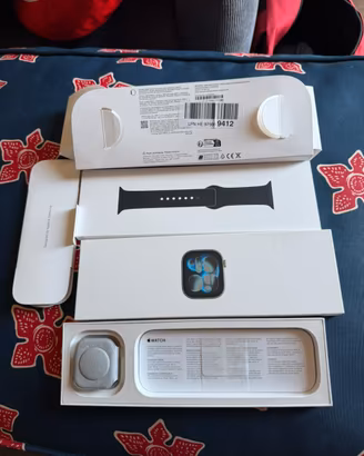 Apple watch series 11 cassa 46 alluminio grigio