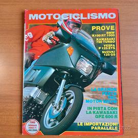Motociclismo 1985 k100 rt 750 turbo gpz 600 r vesp
