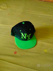 cappello da ragazzo verde 