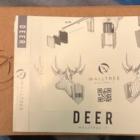 Kit di scultura in legno “Deer” di Walltree