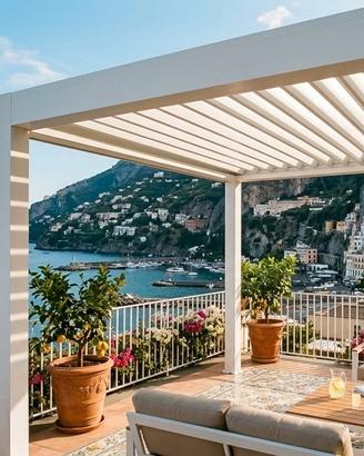 Sistema Pergola bioclimatica e  Pergotenda 