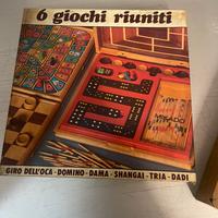 6 giochi riuniti da tavola