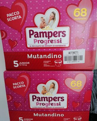 Pampers Progressi pannolini Mutandino Taglia 5