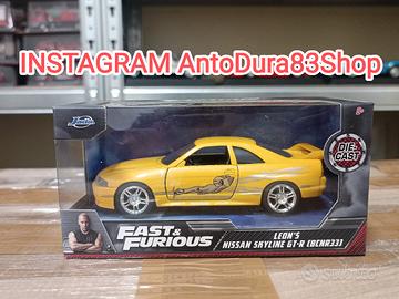 Modellino Nissan Fast & Furious Scala 1:32