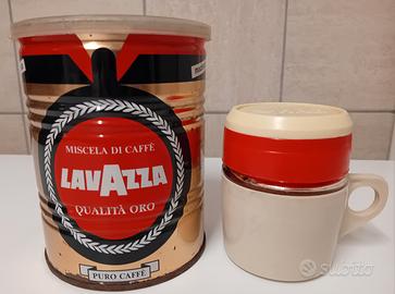 VECCHIO BARATTOLO CAFFÈ LAVAZZA TAZZA CAFFÈ HAG