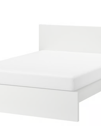 letto MALM ikea bianco