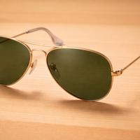 Ray-Ban Aviator Large Metal RB3025 Nuovi color oro