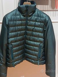 Piumino Rains tg M verde Nuovo con cartellino