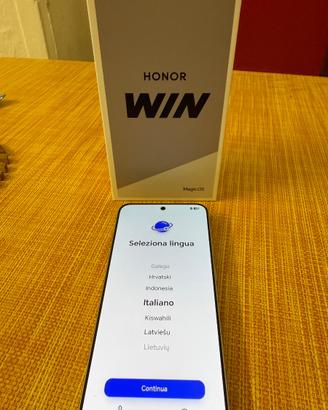 HONOR WIN /  12  / 256 /